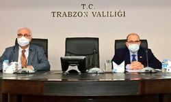Bilim Kurulu Üyesi Prof. Dr. Özlü'den, Trabzon Valisi Ustaoğlu'na ziyaret