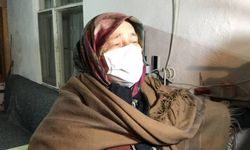 Düzce'de kar nedeniyle hasta nakil aracında mahsur kalan diyaliz hastası ekiplerin yardımıyla evine ulaştı