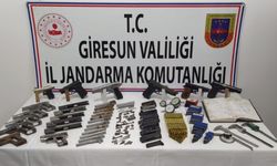 Giresun'da silah imalatı ve kaçakçılığı yaptığı belirlenen 2 kişi yakalandı