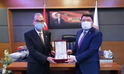 Japonya'nın Ankara Büyükelçisi Kazuhiro'dan Bartın Milletvekili Tunç'a ziyaret
