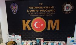 Kastamonu'da sigara kaçakçılığı operasyonunda 1 kişi tutuklandı