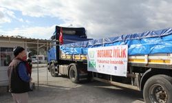Sinop İHH, Suriye'ye insani yardım malzemesi gönderdi