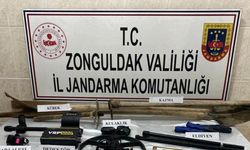 Zonguldak'ta kaçak kazı için keşif yaptıkları iddiasıyla 4 şüpheli gözaltına alındı