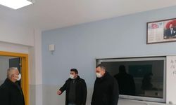 AK Parti Amasya Milletvekili Çilez yapımı tamamlanan okul binasını inceledi