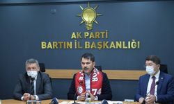Bakan Kurum, Bartın AK Parti İl Başkanlığını ziyaret etti: