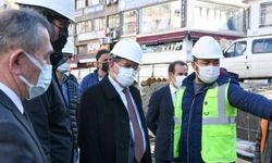 Büyükşehir Belediye Başkanı Demir, Subaşı Meydanı'ndaki çalışmaları inceledi