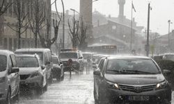 Çorum'da şiddetli yağış etkili oldu