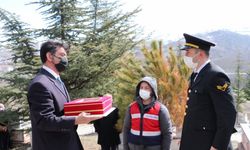 Emekli Jandarma Başçavuş, askeri törenle son yolculuğuna uğurlandı