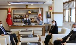 Karayolları 7. Bölge Müdürü Silov'dan Özdemir'e ziyaret