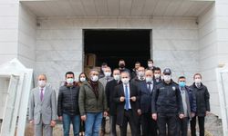 Kaymakam Pişkin'den hükümet konağı incelemesi