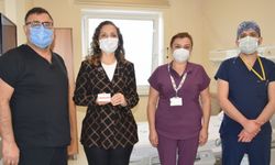 Organlarını bağışlayan DÜ Rektörü Çakar'a "Organ ve Doku Bağış Kartı" verildi
