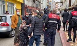 Samsun'da mutfak tüpünün patladığı evde hasar oluştu