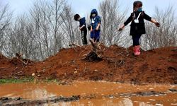 Samsun'da ormanların korunması için öğrencilerden klip