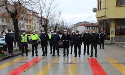 Tosya'da "Yaya Önceliği Kırmızı Çizgimizdir" uygulaması yapıldı