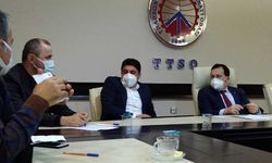 Trabzon'da turizm sektörü temsilcileri TTSO'da bir araya geldi