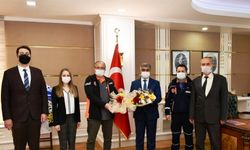 Vali Gürel'e ziyaret