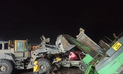 Bartın'da demir çelik fabrikasında üzerine vinç devrilen kamyonun sürücüsü öldü