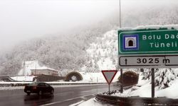 Bolu Dağı'nda kar kalınlığı 35 santimetreye ulaştı