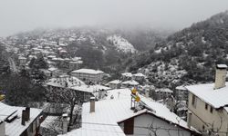 Bolu'da iki mevsim bir arada yaşanıyor