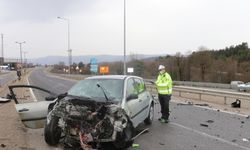 Bolu'da iki otomobilin çarpışması sonucu 1 kişi öldü, 3 kişi yaralandı