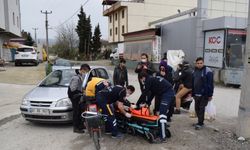 Düzce'de otomobil ile elektrikli bisiklet çarpıştı: 2 yaralı