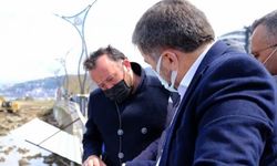 Giresun'da plajlar bölgesindeki projenin yaz sezonuna yetiştirilmesi hedefleniyor