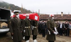 Şehit Uzman Çavuş Aygün Çakar'ın cenazesi Samsun'da toprağa verildi