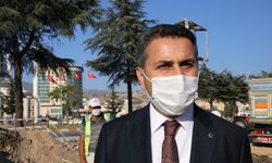 Tokat'ta sanayi sitesi bölgesinde yeni yağmur suyu hat çalışmaları yapılıyor
