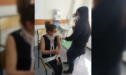 Alaplı'da Kovid-19 aşı uygulaması devam ediyor