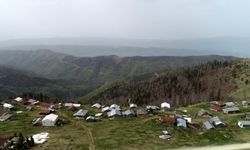 Batı Karadeniz yaylalarında iki mevsim bir arada yaşanıyor