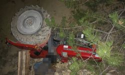 Bolu'da uçuruma devrilen traktörün sürücüsü öldü
