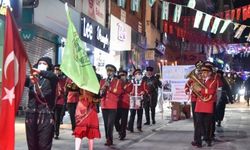 Giresun 44. Uluslararası Aksu Festivali salgın tedbirlerine uygun olarak yürüyüşle başladı