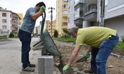 Giresun Belediyesi'nin üst yapı çalışmaları devam ediyor