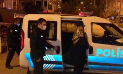 İstanbul'dan Amasya'ya gelen ancak köyüne gidemeyen kadını evine polis götürdü