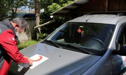 Kovid-19'dan ölen babanın otomobili vasiyeti üzerine Türk Kızılaya bağışlandı