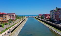 Ordu'da Civil Deresi'ndeki ıslah çalışmaları devam ediyor