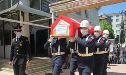 Ordu'da vefat eden Kıbrıs gazisi son yolculuğuna uğurlandı