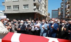 Rize'de trafik kazasında hayatını kaybeden 15 Temmuz gazisi son yolculuğuna uğurlandı