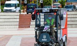 Safranbolu'da kadın temizlik görevlileri 1 Mayıs'ı çalışarak geçiriyor