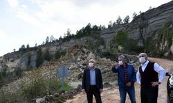 Safranbolu'da yol çalışmaları