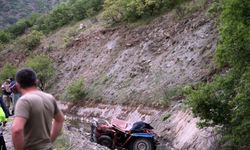 Tokat'ta traktör sulama kanalına devrildi: 1 ölü