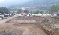 TOKİ'nin Mudurnu'daki 108 konutluk projesinde inşaat çalışmaları başladı