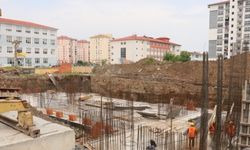 Vali Zülkif Dağlı'dan Canik Hükümet Konağı inşaat alanında inceleme