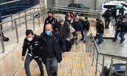 Zonguldak merkezli FETÖ/PDY operasyonunda yakalanan 14 şüpheliden 13'ü adliyede