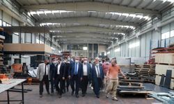 AK Parti Genel Başkan Yardımcısı Yazıcı, Rize Organize Sanayi Bölgesi'nde incelemelerde bulundu
