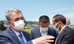 AK Parti Genel Başkan Yardımcısı Yazıcı, Rize'de Millet Bahçesinin yapıldığı alanda incelemelerde bulundu: