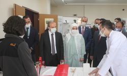 Bayburt'ta Hayat Boyu Öğrenme Haftası dolayısıyla el sanatları sergisi açıldı
