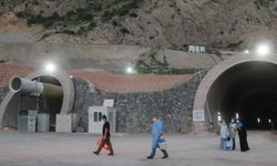 Bayburt'ta tünel işçilerine Kovid-19 aşısı yapıldı