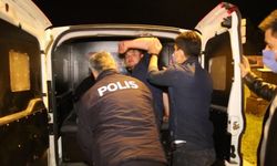 Dur ihtarına uymayan sürücü, kaza yapınca yakalandı