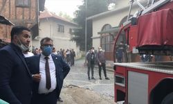GÜNCELLEME - Kastamonu'da kafe olarak işletilen tarihi konakta çıkan yangın hasara yol açtı